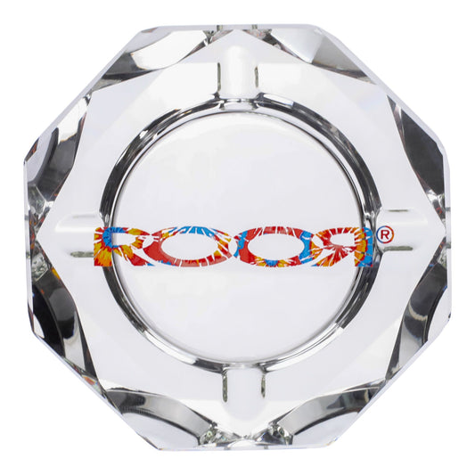 ROOR Crystal Cut Glass Ashtray