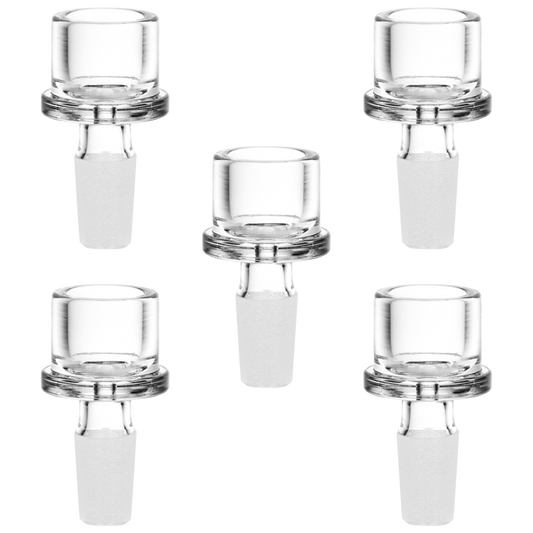 Round Glass Herb Slide | 14mm M | 10ct Bundle