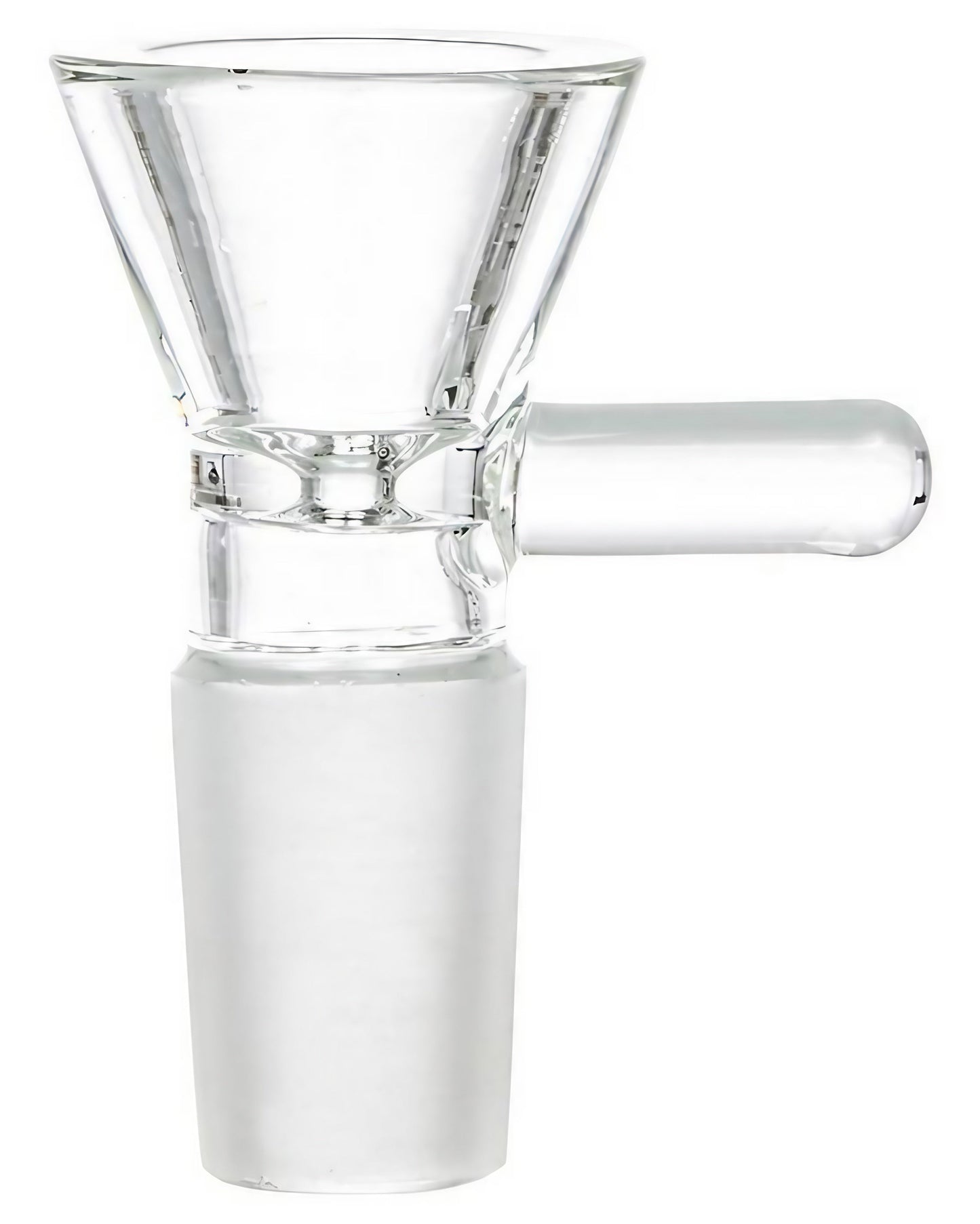 Rupert's Drop Glass on Glass Funnel Bowl