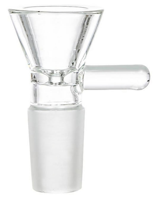 Rupert's Drop Glass on Glass Funnel Bowl