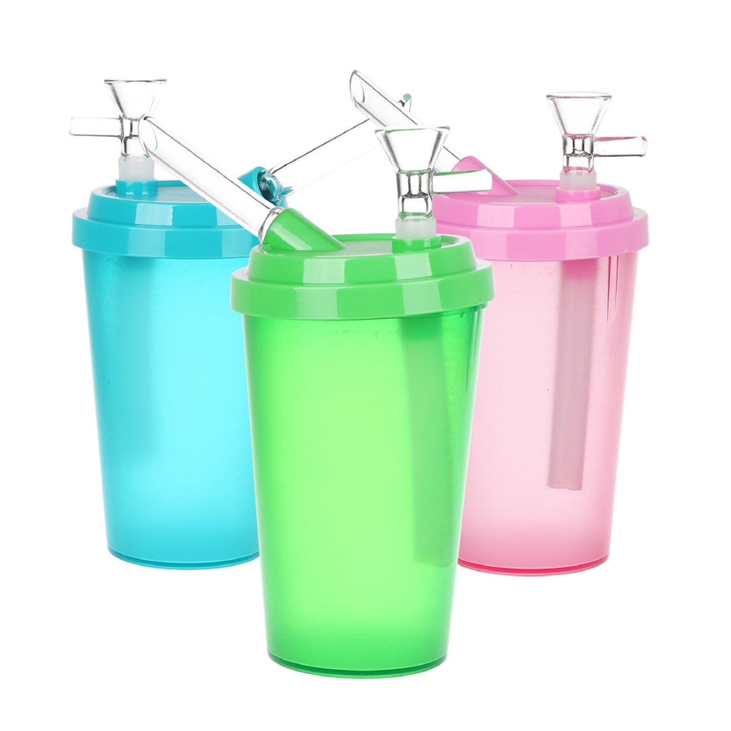 Secret Sip Coffee Cup Acrylic Bubbler - 7in