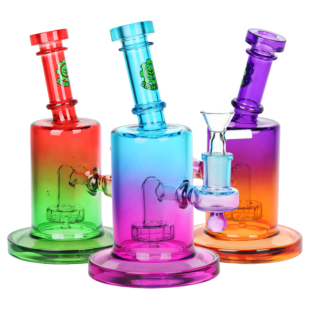 SeshGear Ombre Glass Water Pipe | 7.5" | 14mm F