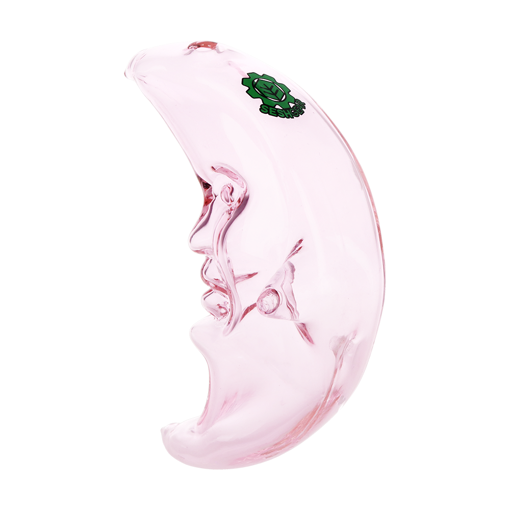 SeshGear Over the Moon Glass Hand Pipe | 3.75"