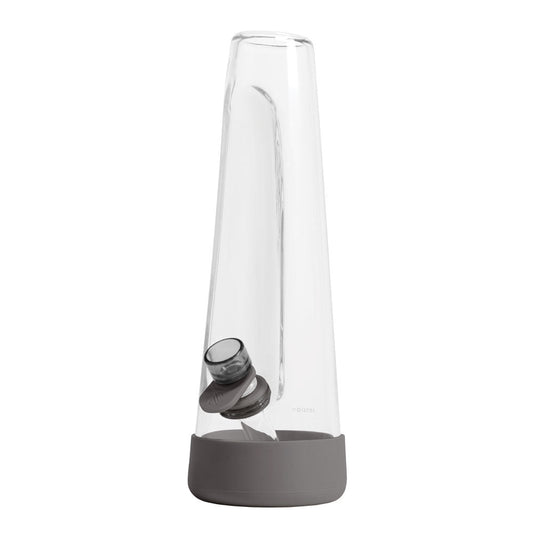 Session Goods Designer Bong | 10" Sleek Borosilicate Glass with Silicone Footer
