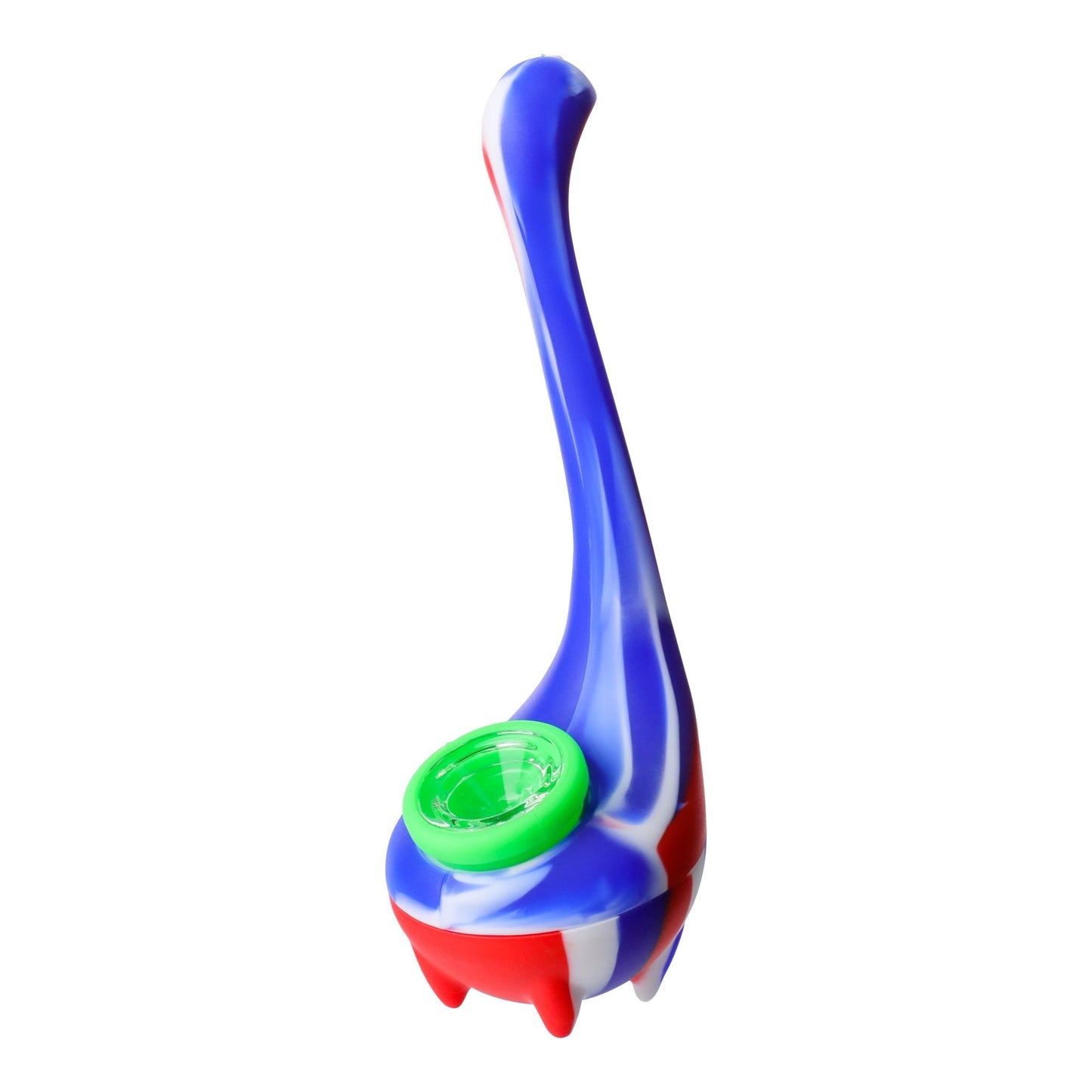 Silicone Dino Pipe - 7.5in