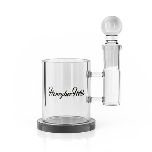 Honeybee Herb Simple ISO Station - Clear Glass Cleaning & Organization Tool for Dabbers