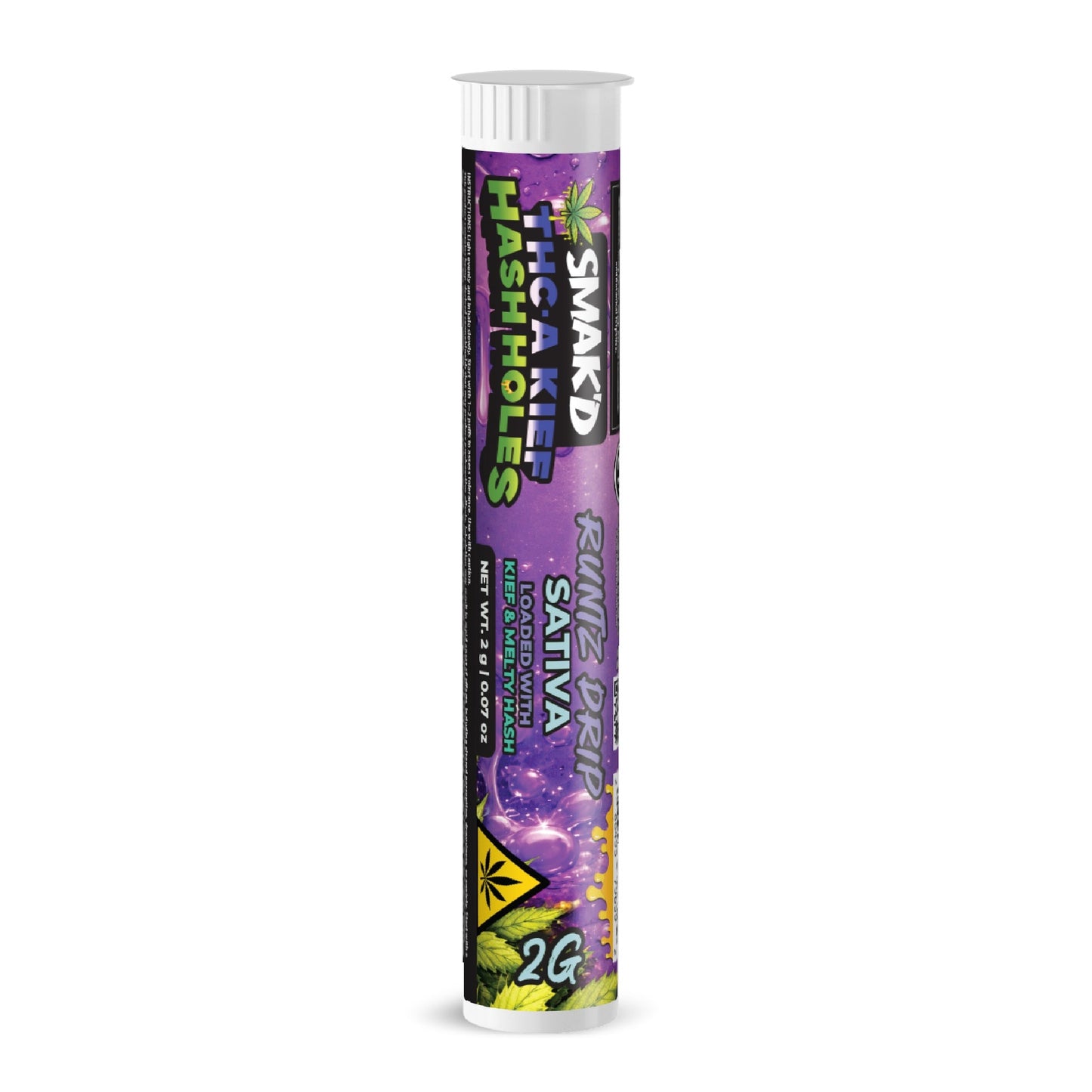 Smakd THC-A Kief Hash Holes - 2g