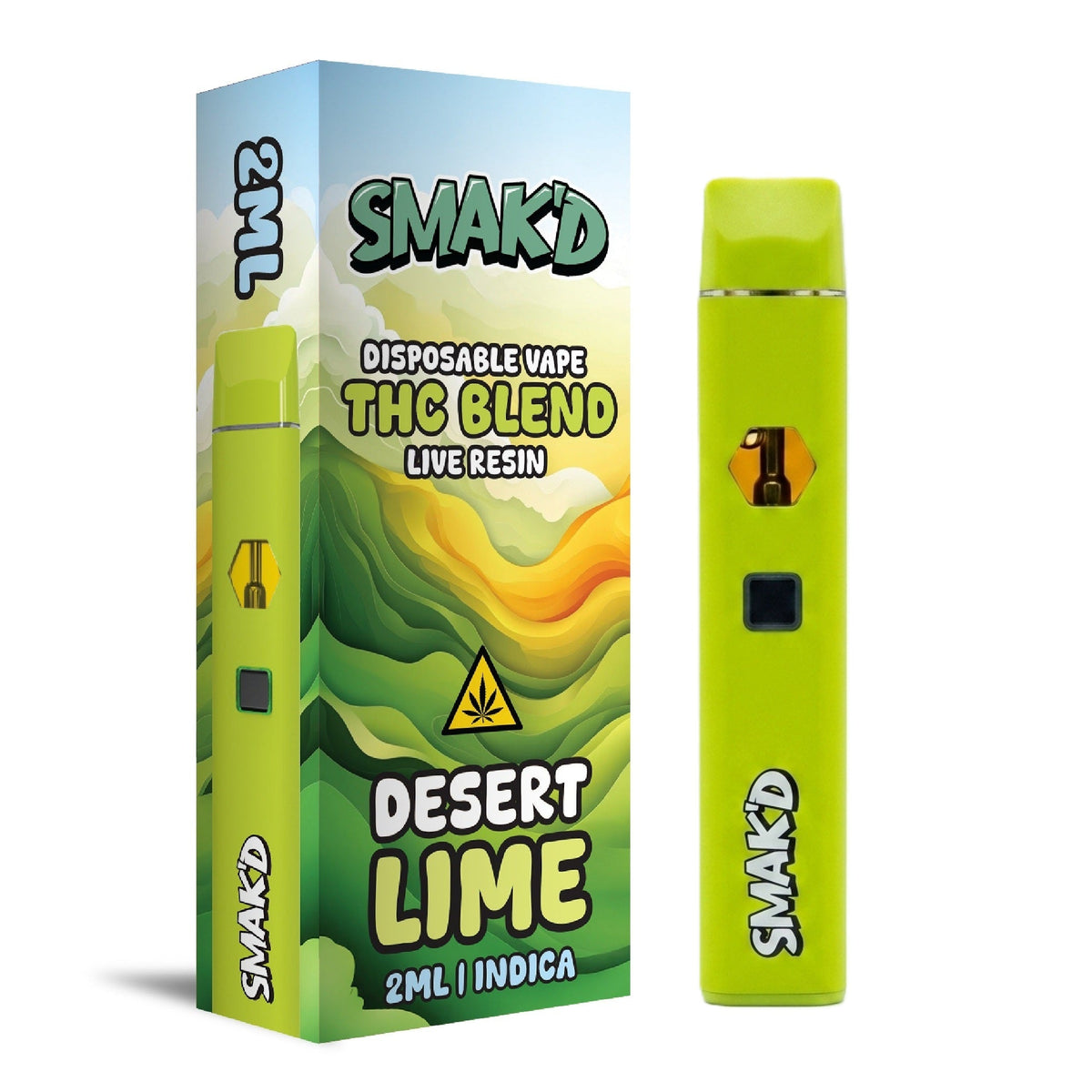 Smakd THC Blend Live Resin Device - 2000mg