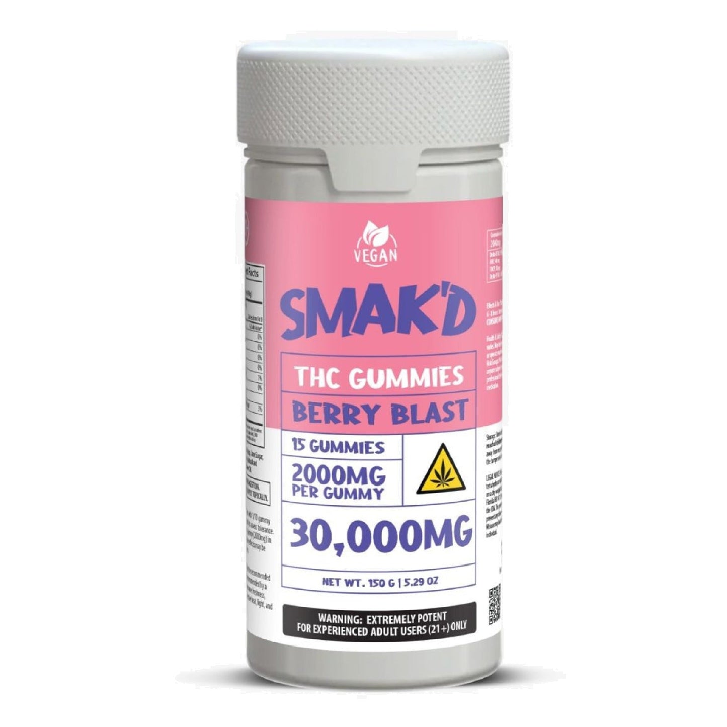 Smakd THC Gummies - 30,000mg