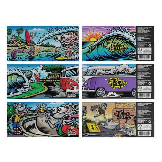 Snail Jimbo Philips King Size Rolling Papers + Tips