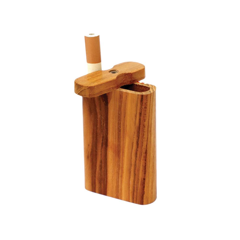 Solid Light Wood Dugout - Large (3.75 Inch)