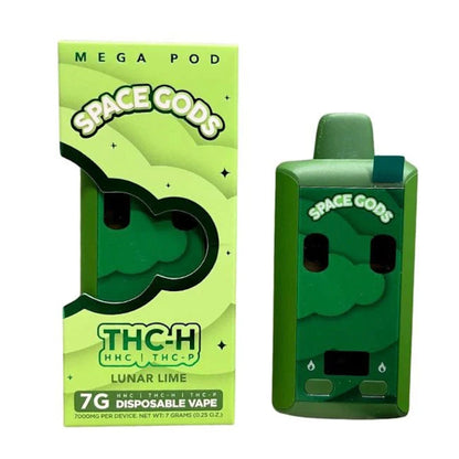 Space Gods Mega Pod THC-H + THC-P Device - 7000mg