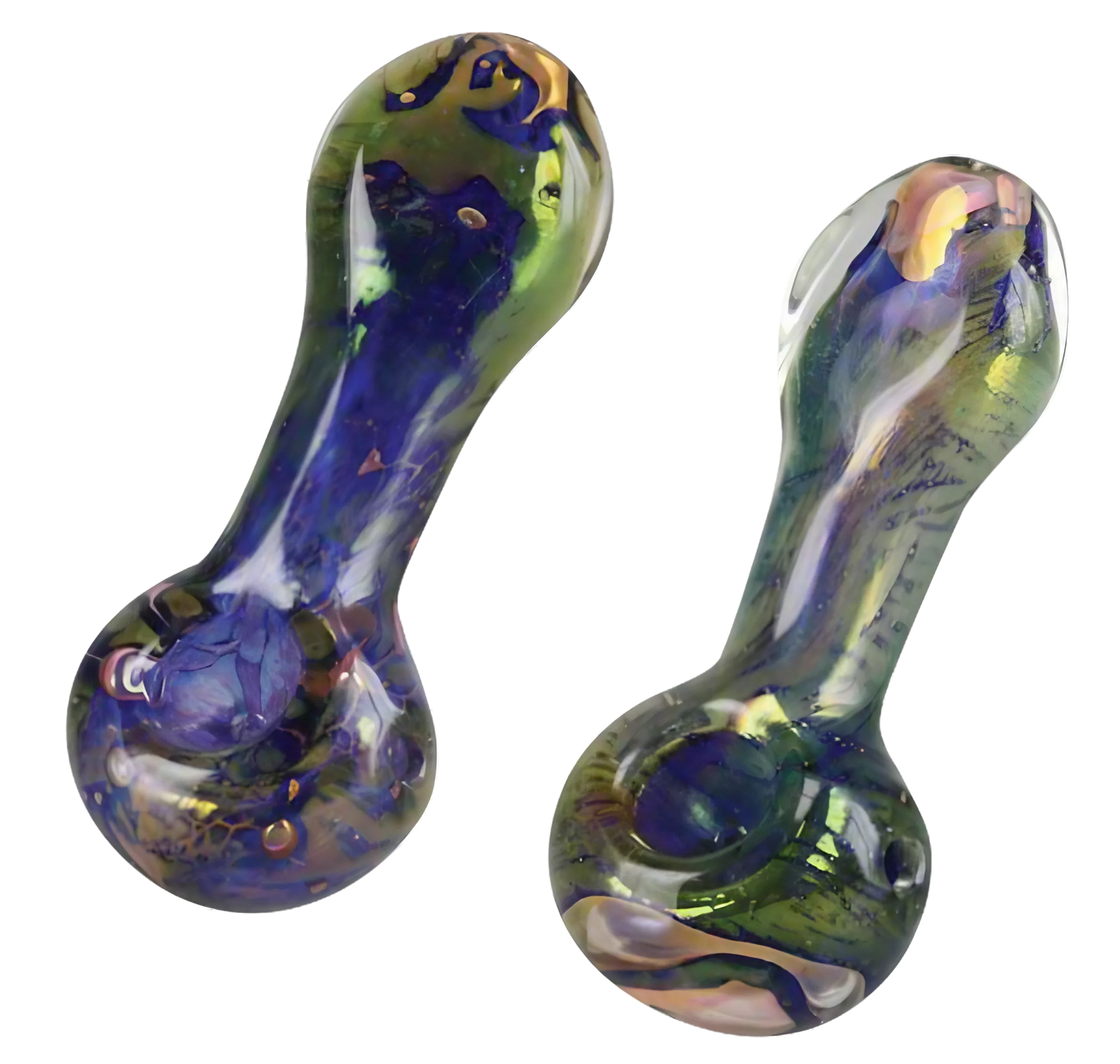 Spattered Fumed Hand Pipe