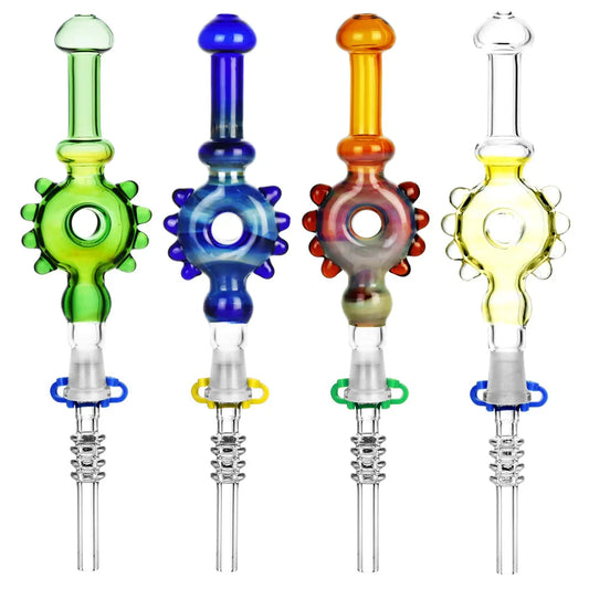 Studded Donut Dab Straw - D'Oh!