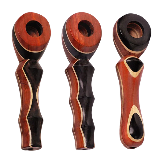 Styled Wood Spoon Pipe