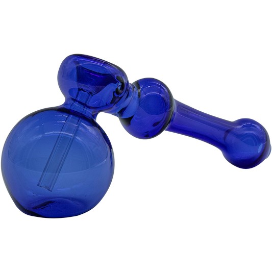 LA Pipes 6" Borosilicate Glass Hammer Bubbler - Water-Cooled, Various Colors