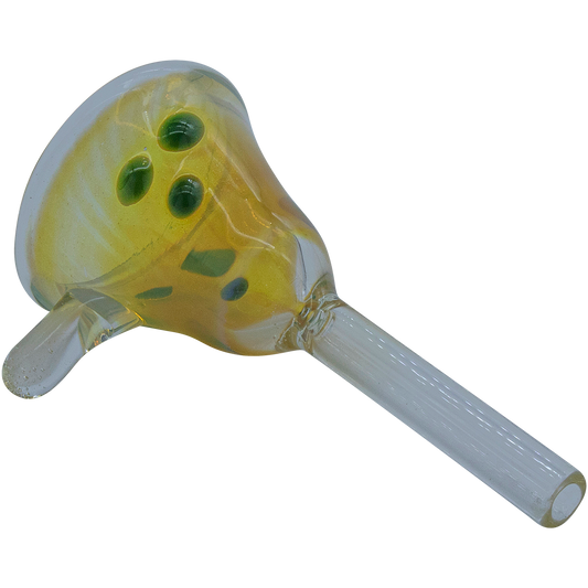 LA Pipes 9mm Borosilicate "Mission Bell" Pull-Stem Slide Bowl