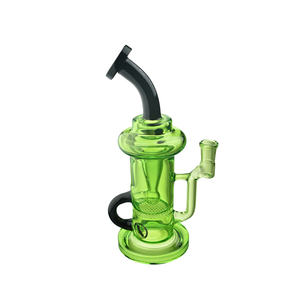 MAV Glass 10" Sonoma Recycler Dab Rig w/ Honeycomb Perc & Vortex Drain
