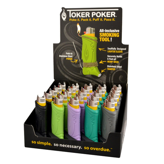 Toker Poker Lighter Sleeve - 25 Pack