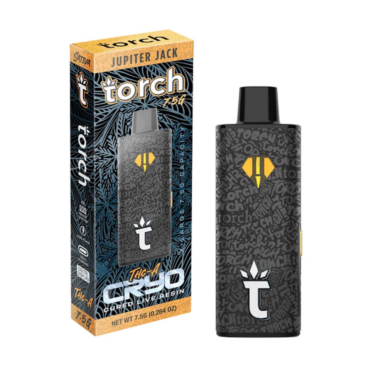 Torch Cryo Live Resin THC-A Device - 7500mg