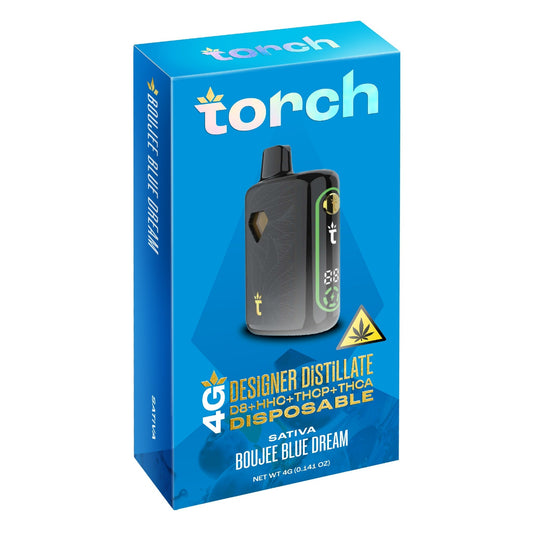 Torch Designer Distillate THC Device - 4000mg