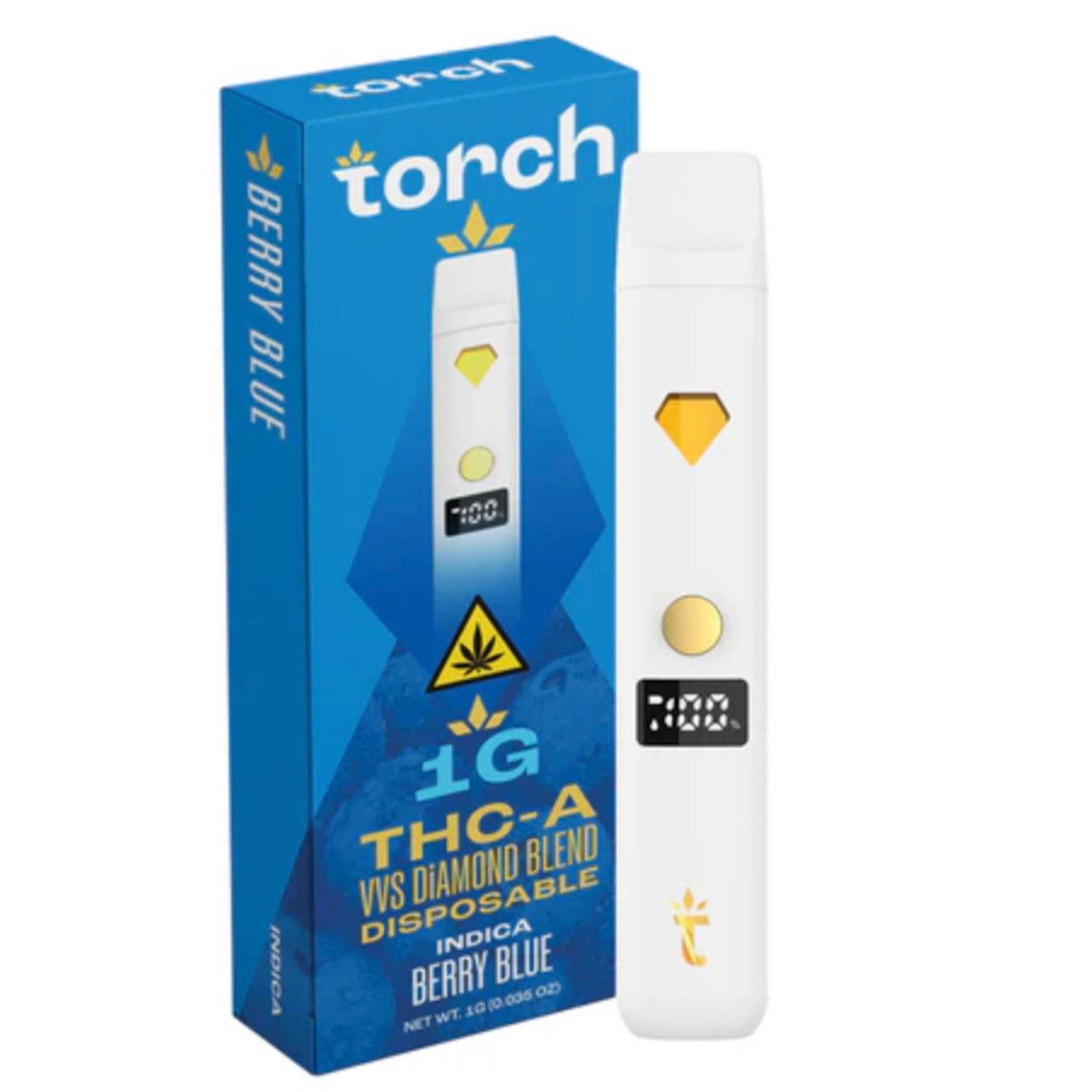 Torch VVs THC-A Diamond Device - 1000mg