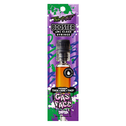 Trap'd Out Jeffrey Live Rosin THC-A + THC-P Syringe - 3000mg