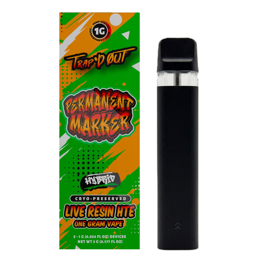 Trap'd Out Live Resin HTE Cryo Preserved Device - 1000mg