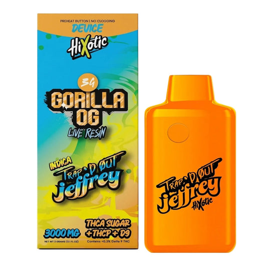 Trapd Out Jeffrey THC-A Sugar Blend Device - 3000mg