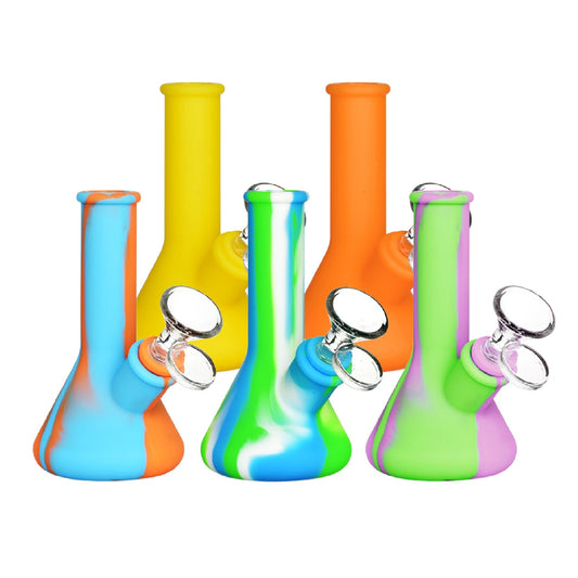 Traveler Silicone Beaker Bong - 5in