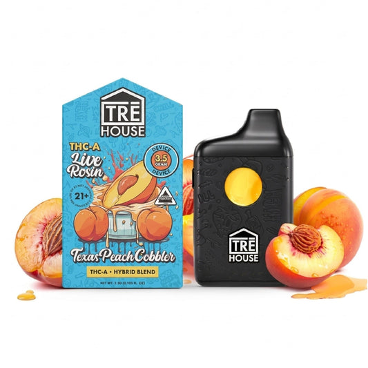 Tre House THC-A Live Rosin Device - 3500mg