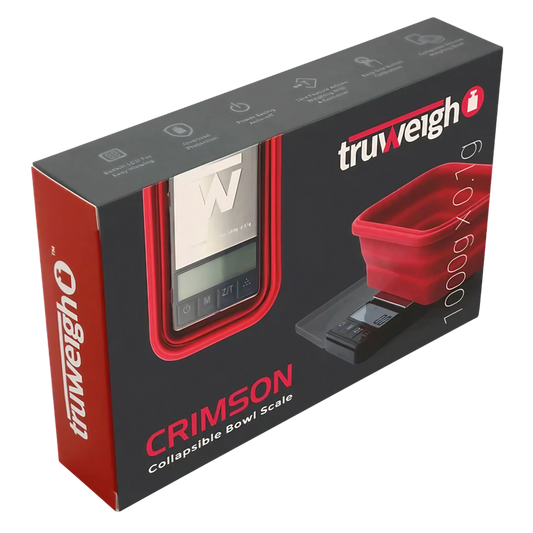 Truweigh Crimson Collapsible Bowl Scale