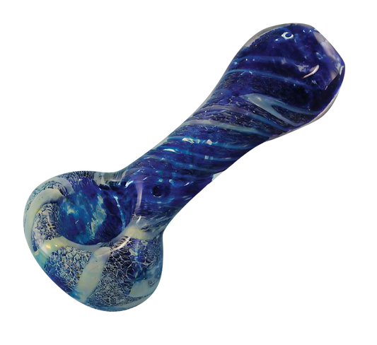 Twisted Frit 4" Glass Pipe