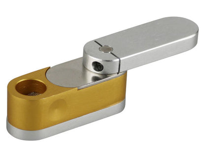 Two Tone Metal Twist-Out Pipe w/ Storage - 2.2"