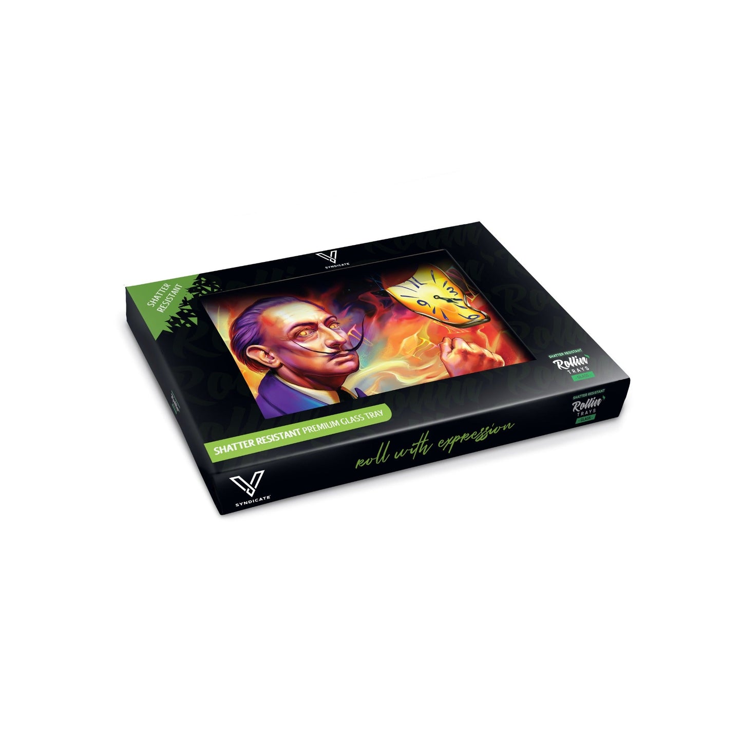 V Syndicate Dalirious Glass Rolling Tray