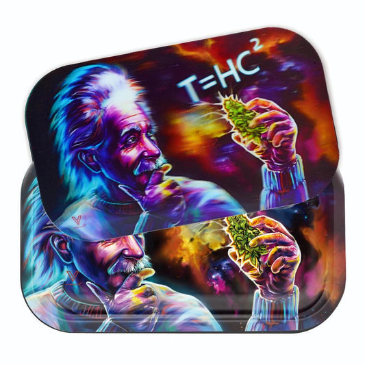 V Syndicate Genius 3D Metal Rolling Tray Bundle - T=HC2 Black Hole Design