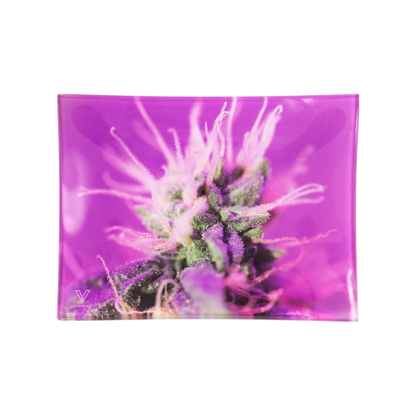 V Syndicate Pink Lemonade Glass Rolling Tray
