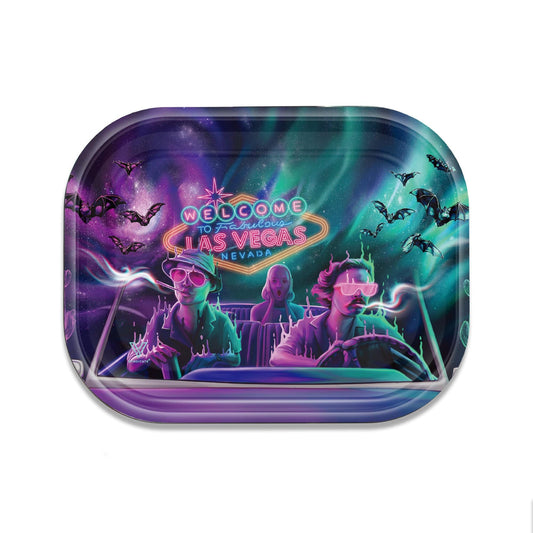 V Syndicate Bat Country 3D Metal Rolling Tray - Durable & Easy Clean