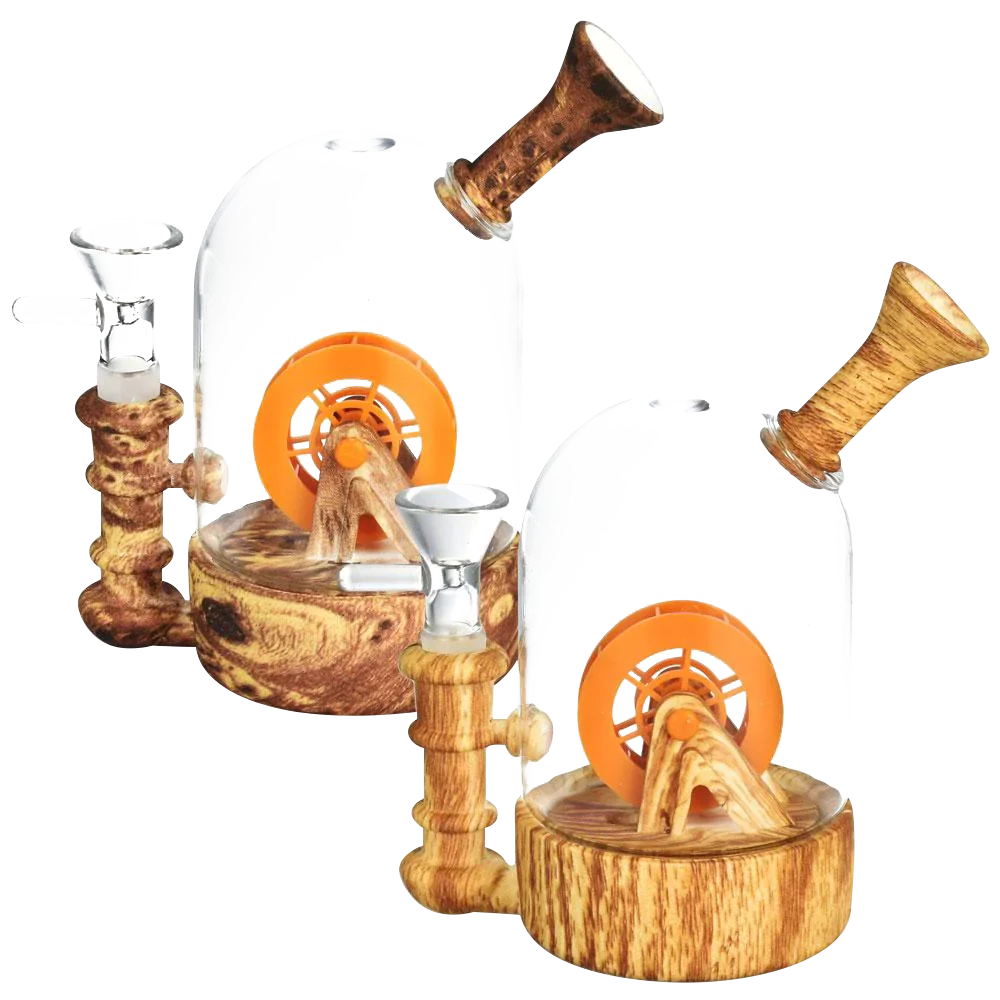 Waterwheel Bell Jar Water Pipe