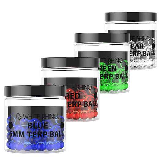 White Rhino Terp Balls | 6mm | 50pc Jar