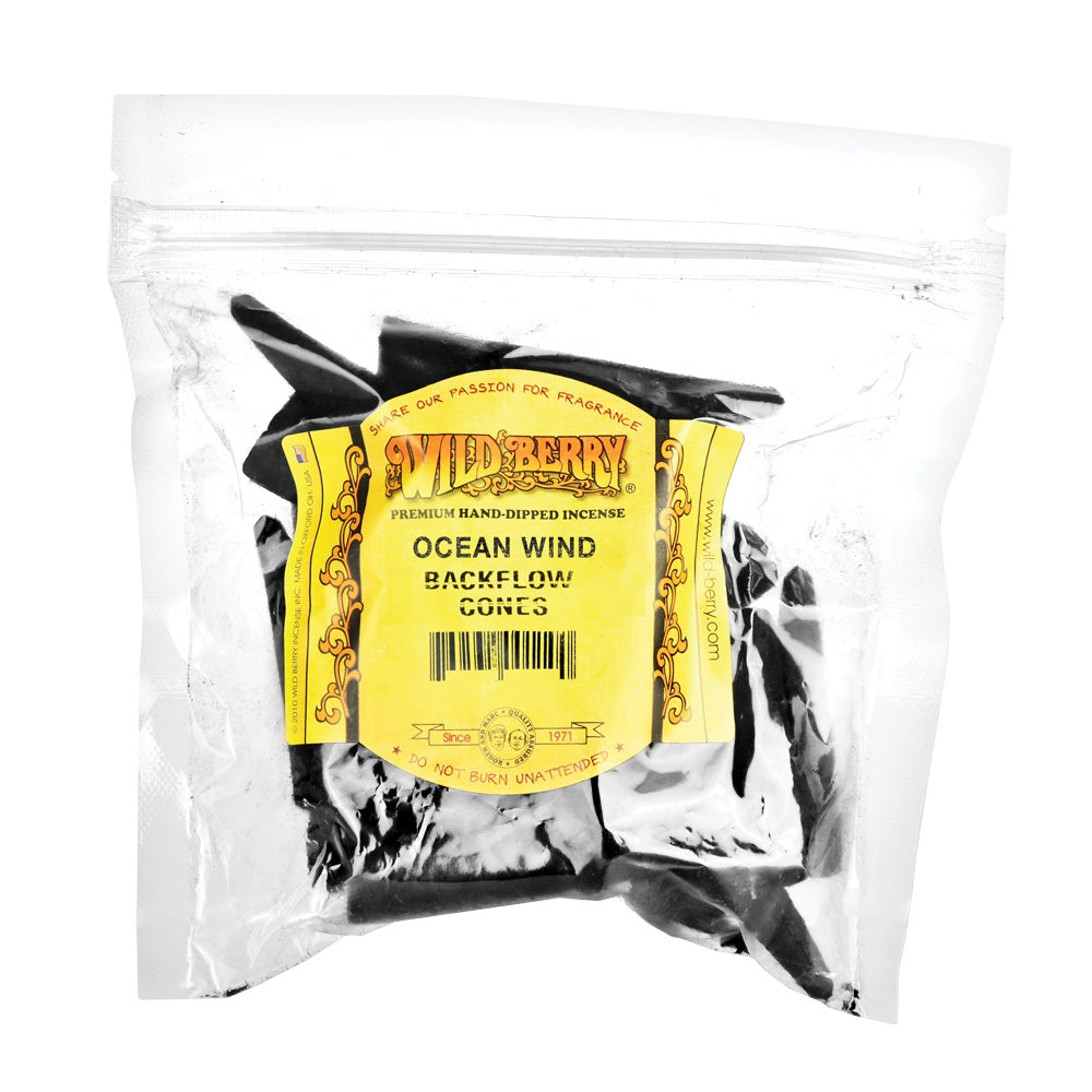 Wild Berry Backflow Cone Incense - 25 Pack
