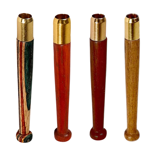 Wood Taster Bat with Brass Tip