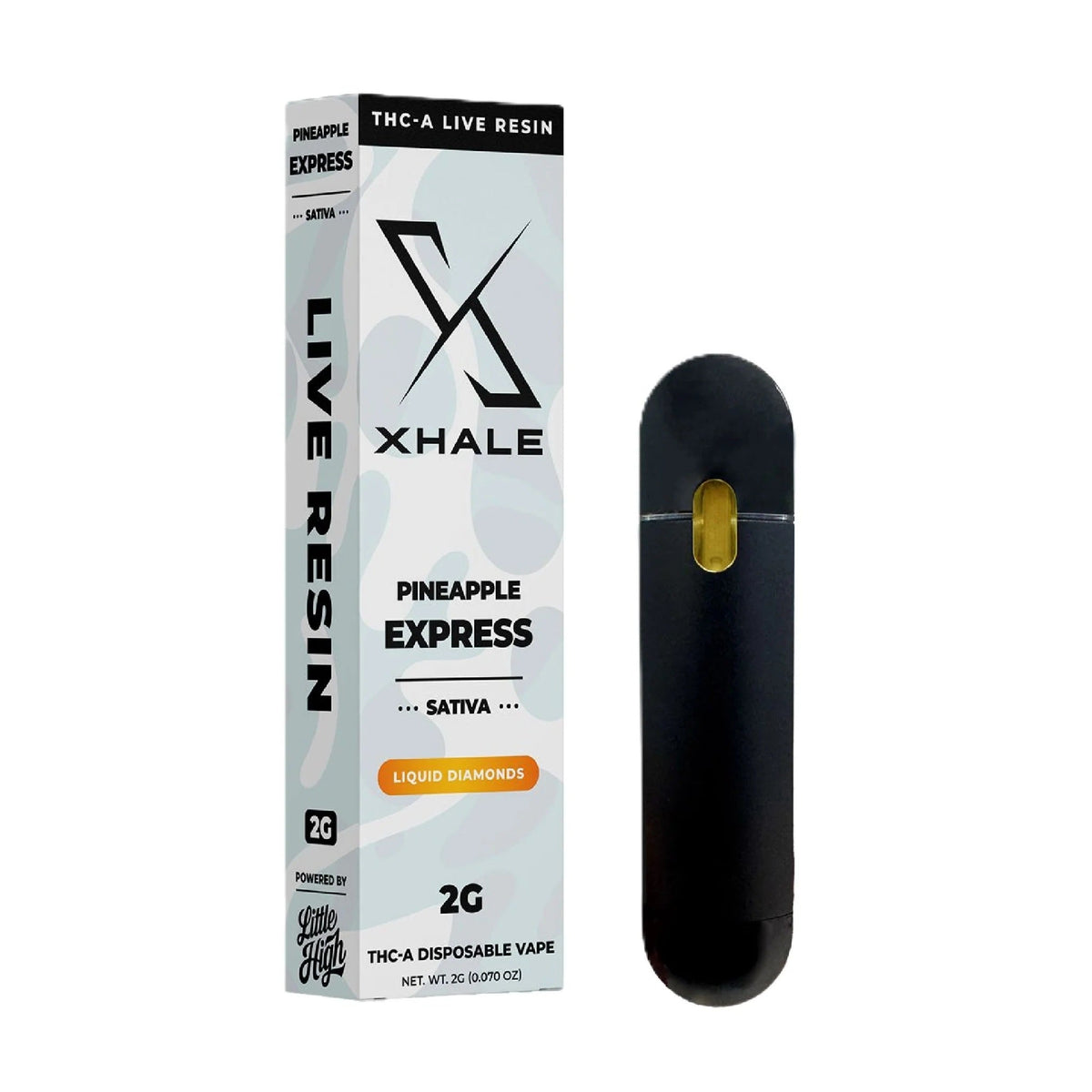 Xhale Live Resin THC-A Device - 2000mg