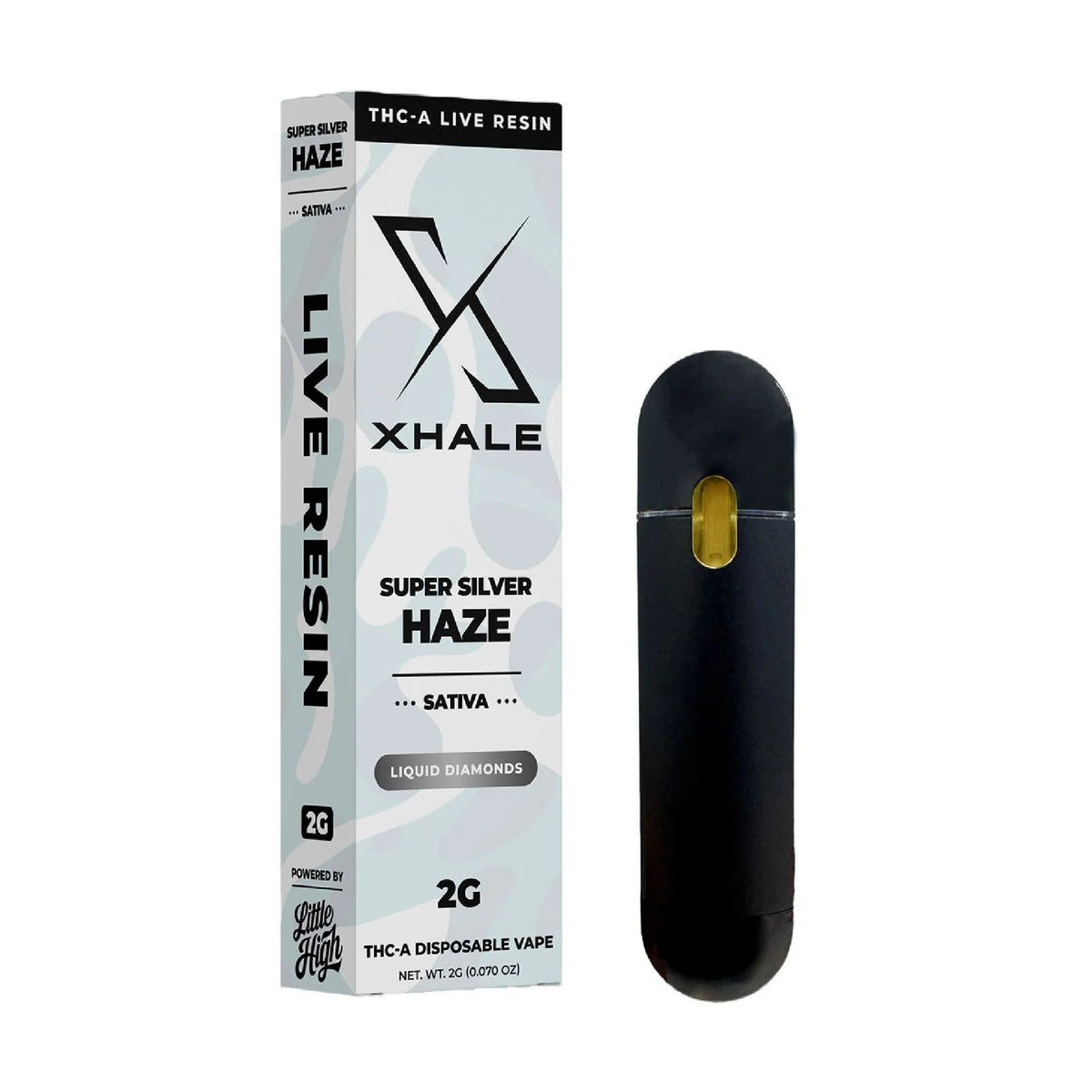 Xhale Live Resin THC-A Device - 2000mg