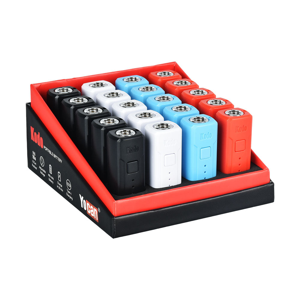 Yocan Kodo 510 Box Mod | 400mAh | 10s Preheat | 20pc Display