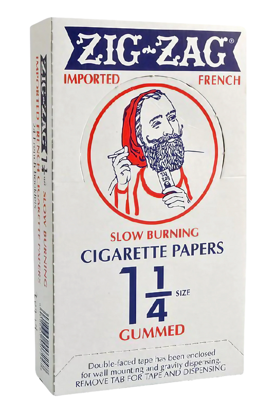 Zig Zag Orange Slow-Burning 1 1/4 Rolling Papers - 24 Pack